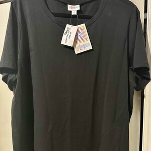 LuLaRoe Classic Black Short Sleeve Tee-2xl